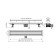 Supporting groove Alcadrain Eko AG071401650, standard, 650 mm