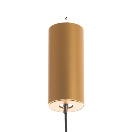 Lukas Soft Lumber LED 5W 4000K matte gold 2x2x30-130cm-4