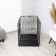 A cage with a hatch for dogs and cats, 85 x 60 x 70 cm, black
