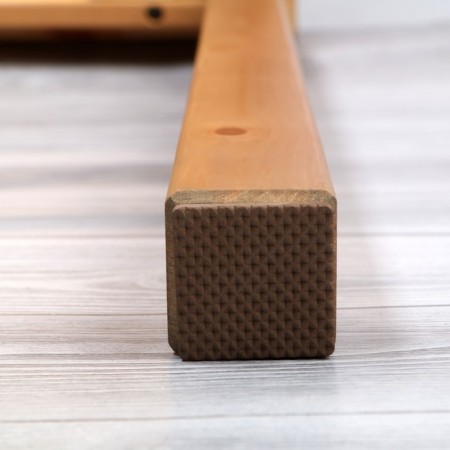Layer furniture square tundra, size 38 x 38 mm, 8 pcs., Polymer, brown-11