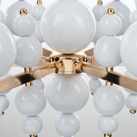 Siena chandelier 6he14 40W white-gold 60x60x117 cm-7