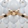 Siena chandelier 6he14 40W white-gold 60x60x117 cm