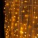 Garland "Curtain" 2 × 3 m, IP20, transparent thread, 720 LED, yellow glow, 8 modes, 220 V