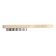 Metallic manual scrap brush, wooden handle, 6-row