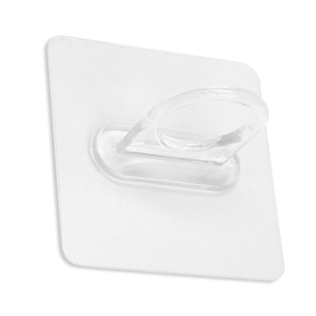Holder with an adhesive surface of the tundra, d = 25 mm, 68x68 mm, transparent-15