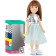 Luna doll, Trinity Dolls, Mentol skirt, silver t -shirt