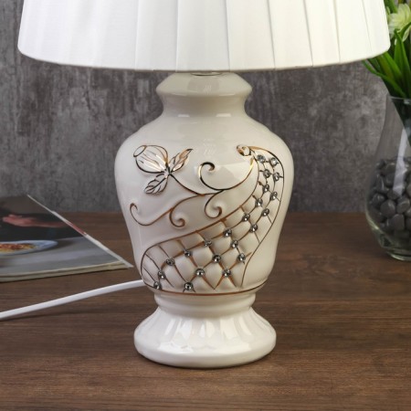 Table lamp 75555107TL/1 E14 40W white 24x24x38.5 cm Risalux-3