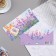 Money envelope "Congratulations!" lavender, grass, 16.8x8.3 cm