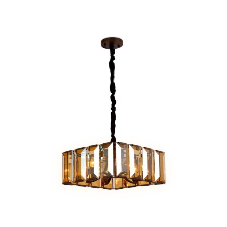 Crystal chandelier with Ambrella Light, Traditional, Tr5150, E14, Coffee color-2