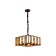 Crystal chandelier with Ambrella Light, Traditional, Tr5150, E14, Coffee color