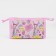 Lightning cosmetic bag, pink color