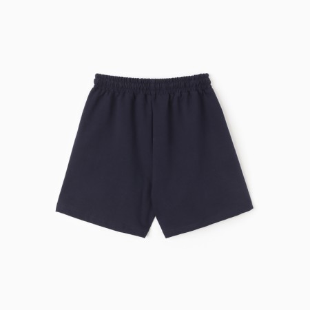 Women's shorts, dark blue color, size 52-2