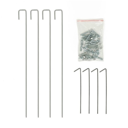 Greenhouse, 2.5 × 2.45 × 2.1 m, galvanized metal, profile d = 25 mm, spanbond cover 90 g/m², mix-8