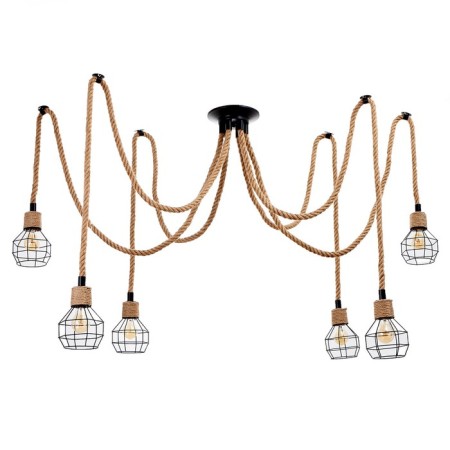 Lamp "Spider" 6he27 40W black