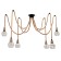 Lamp "Spider" 6he27 40W black