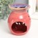 Aroma lamp ceramics "Flower pattern" mix 10.5x7.5x7.5 cm