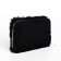 Children's wallet with lightning, black color