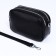 Cross-Bodi bag on zippers, external pocket, black color