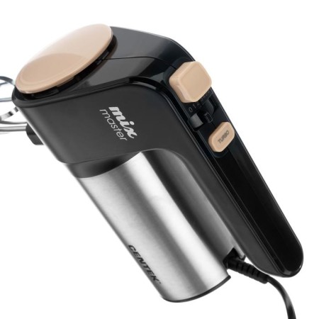 Mixer Centec CT-1123 Beige, manual, 800 watts, 6 speeds, turbo-mode, black-beige-1