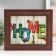 Closed Key "Multi -colored letters (Home)" 26.5x31.5 cm nut