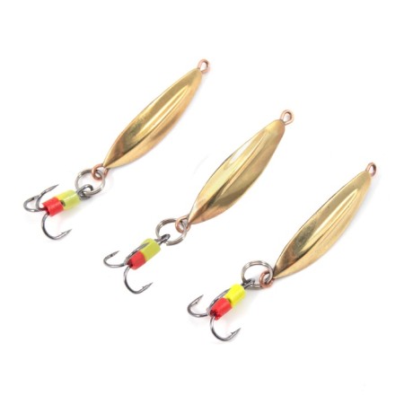 Vertical "Yaman" bug with a tee, size 25 mm, 1.5 g, brass color-1