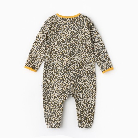 Combineson children's (3 pcs.), Orange/leopard/white color, height 86 cm-5