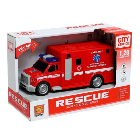 Inertial “Fire Service”, 1:20, light and sound-4