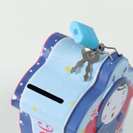 Piggy bank Metal "Funny Alient" MIX 5.5x9.5x10 cm-5