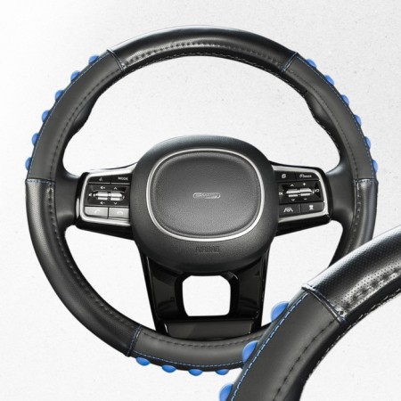 SkyWay braid, POP IT-1 M, black and blue eco-leather