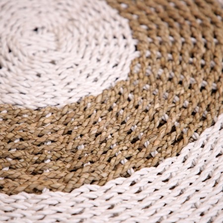 Wicker rug round 60 cm-2
