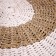 Wicker rug round 60 cm