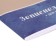 Notebook for girls 130 x 210 mm, 56 sheets in the Blueberry line, covered cardboard, Soft-Touch lamination, selective UV-lace