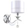 Wall lamp Flippe 1xe14 40W, size 27.5x16x31.5 cm, chromium color