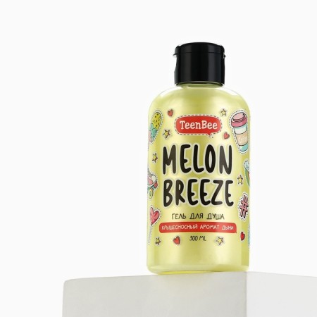 Shower gel, moisturizing, melon aroma, 300 ml, teenbee-9