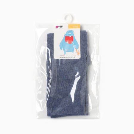 Noski children, the color is light jinging melange, size 20-3