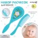 Baby combination + massage hair brush “Little Miracle”, from 0 months, color turquoise