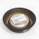 A bowl with a non -slip base with a print, 225 ml, black