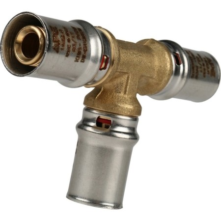 The tee-press Stout SFP-0006-161616, D = 16 mm, brass-2
