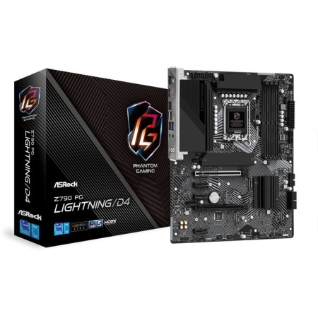 ASROCK Z790 PG Lightning/D4 SOC-1700 Intel Z790 4XDDR4 ATX AC`97 8ch (7.1) 100447-5