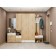 Linda Tumba, 600x436x550, Dub Sonoma/White