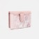 Women's wallet on magnet, pink color
