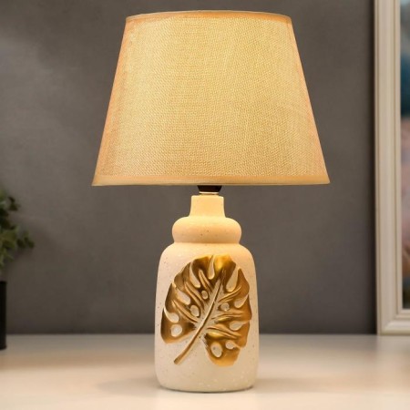 Highway lamp 16238/1wt E14 40W beige-gold 22x22x34 cm Risalux-1