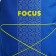 School textile Backpack with lacing Focus, 38x29x11 cm, blue