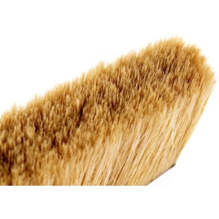 Brush flat bison 01005-100, light natural bristles, wooden pen, 4 ″/100mm-4