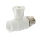 Ball crane for Valfex radiator, polypropylene, straight, 25 x 3/4 "