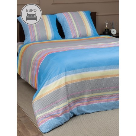 Bed Lowwind of Euro Mio, size 200x210 cm, 200x215 cm, 70x70 cm - 2 pcs