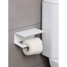 Loft toilet paper holder, 160 × 110 × 85 mm, white color
