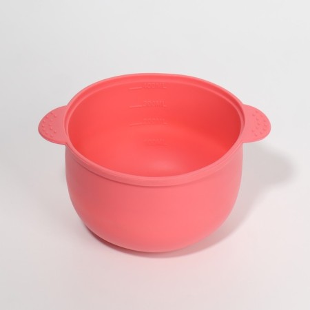 Waxing bowl, D11 × 7 × 14 cm, pink color-9