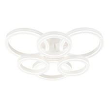 Ceiling light ESCADA, 10282/6LED. 1x115W, LED, 5106LM, 3000/4000/6000K, 620x620x135 mm, white/transparent color