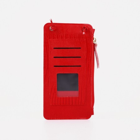 Baby bag on magnet, long belt, red color-1